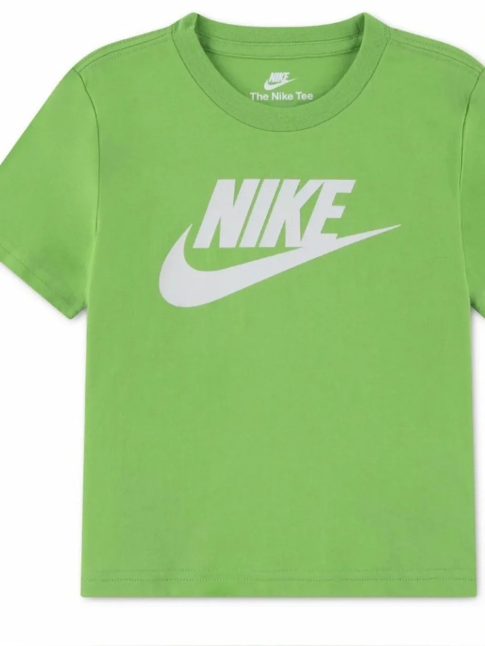 Nike Bright Lime Short-Sleeve Logo Tee
